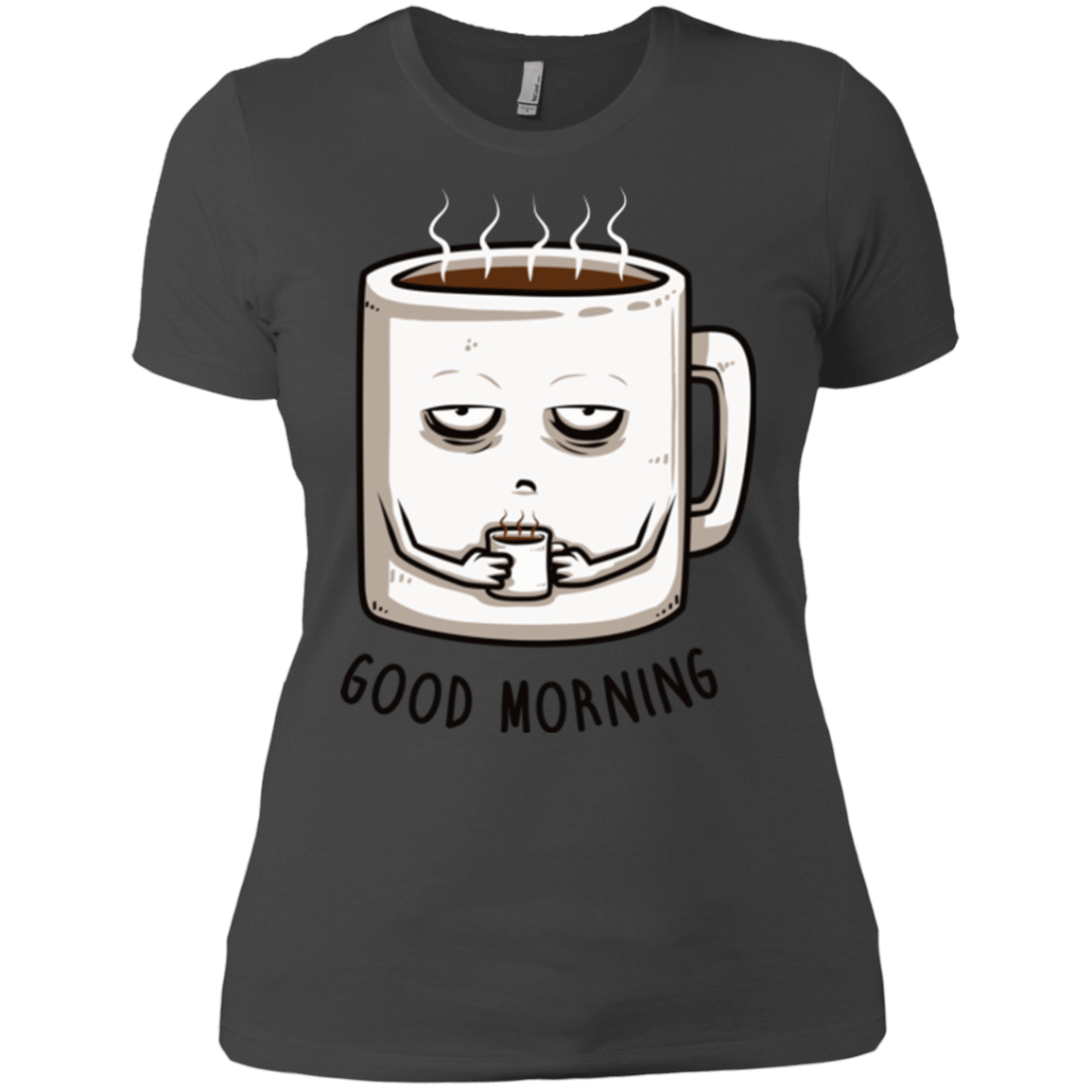 T-Shirts Heavy Metal / X-Small Good morning Women's Premium T-Shirt