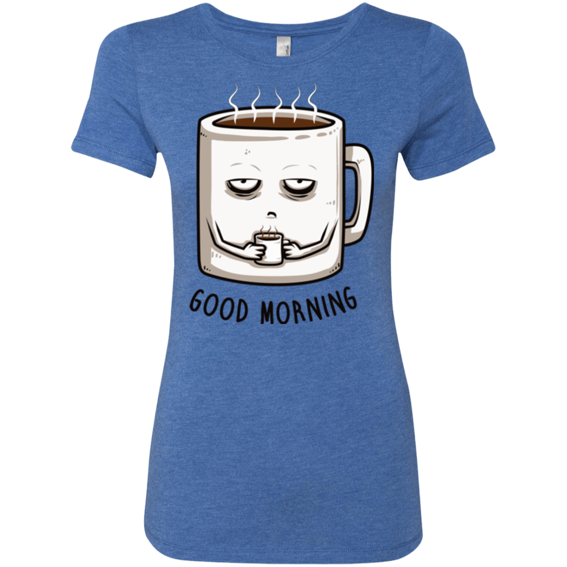 T-Shirts Vintage Royal / Small Good morning Women's Triblend T-Shirt