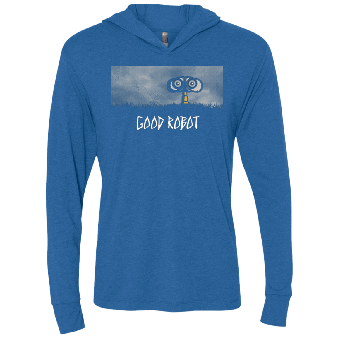 T-Shirts Vintage Royal / X-Small GOOD ROBOT Triblend Long Sleeve Hoodie Tee