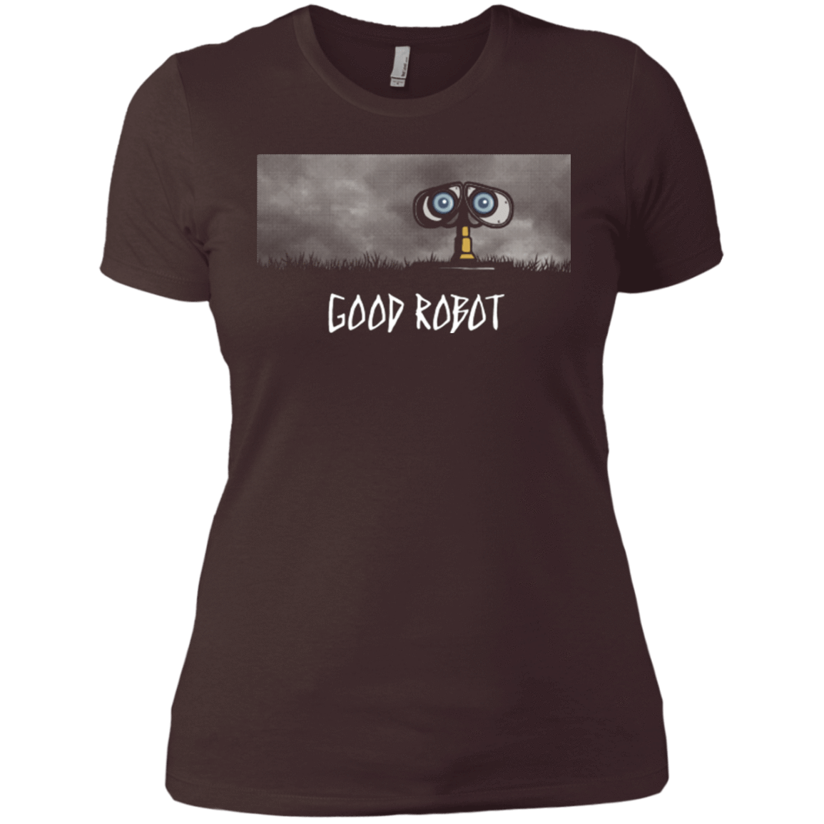 T-Shirts Dark Chocolate / X-Small GOOD ROBOT Women's Premium T-Shirt