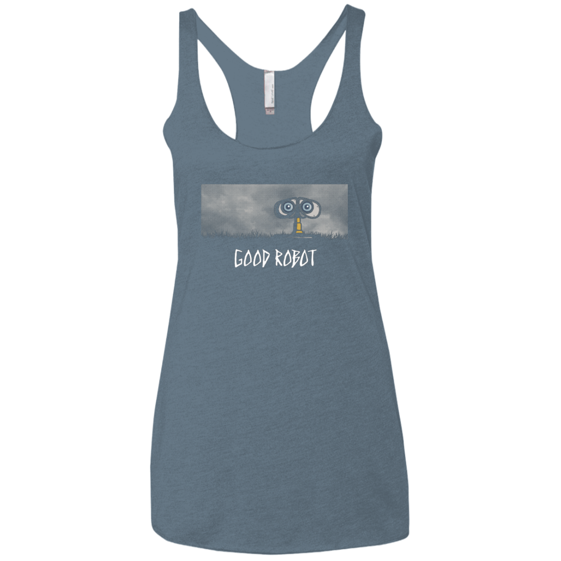 T-Shirts Indigo / X-Small GOOD ROBOT Women's Triblend Racerback Tank