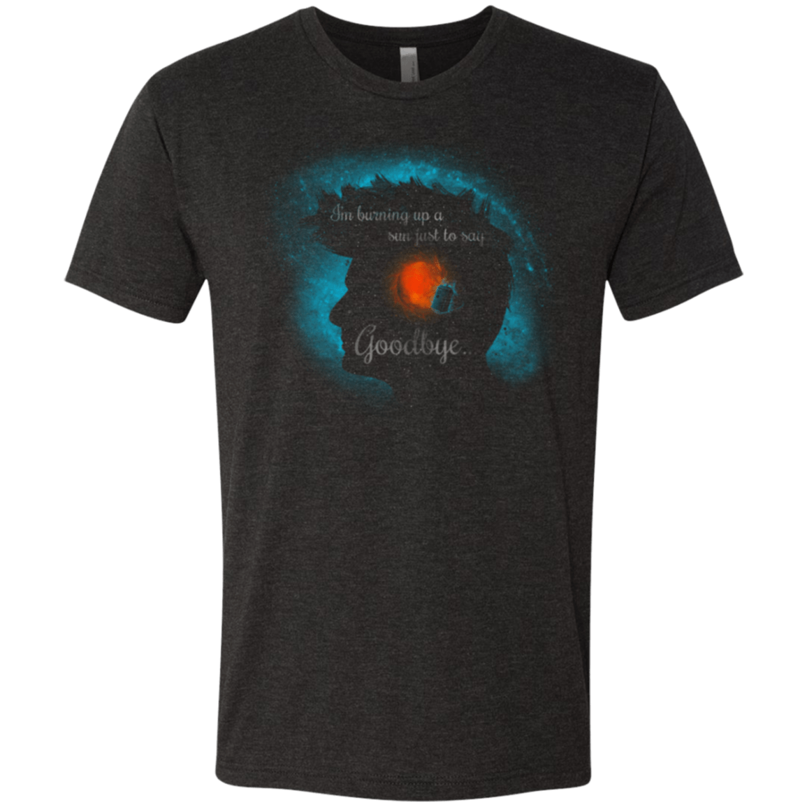 T-Shirts Vintage Black / Small Goodbye Men's Triblend T-Shirt