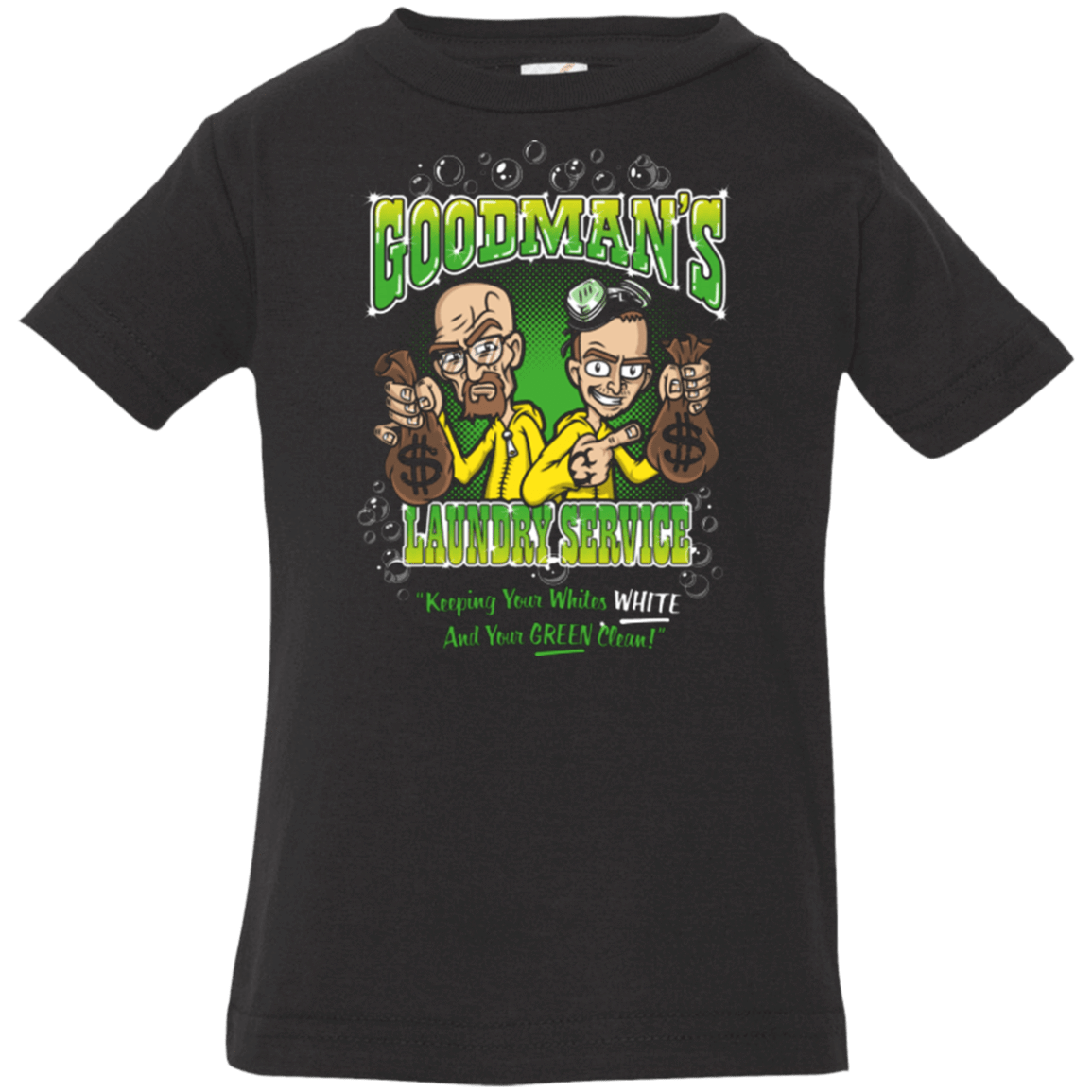 T-Shirts Black / 6 Months Goodman's Laundry Service Infant Premium T-Shirt