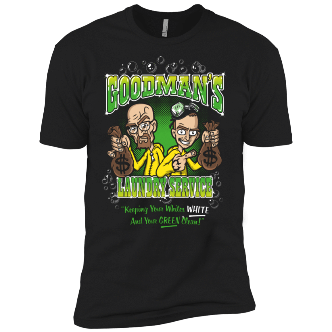 T-Shirts Black / X-Small Goodman's Laundry Service Men's Premium T-Shirt