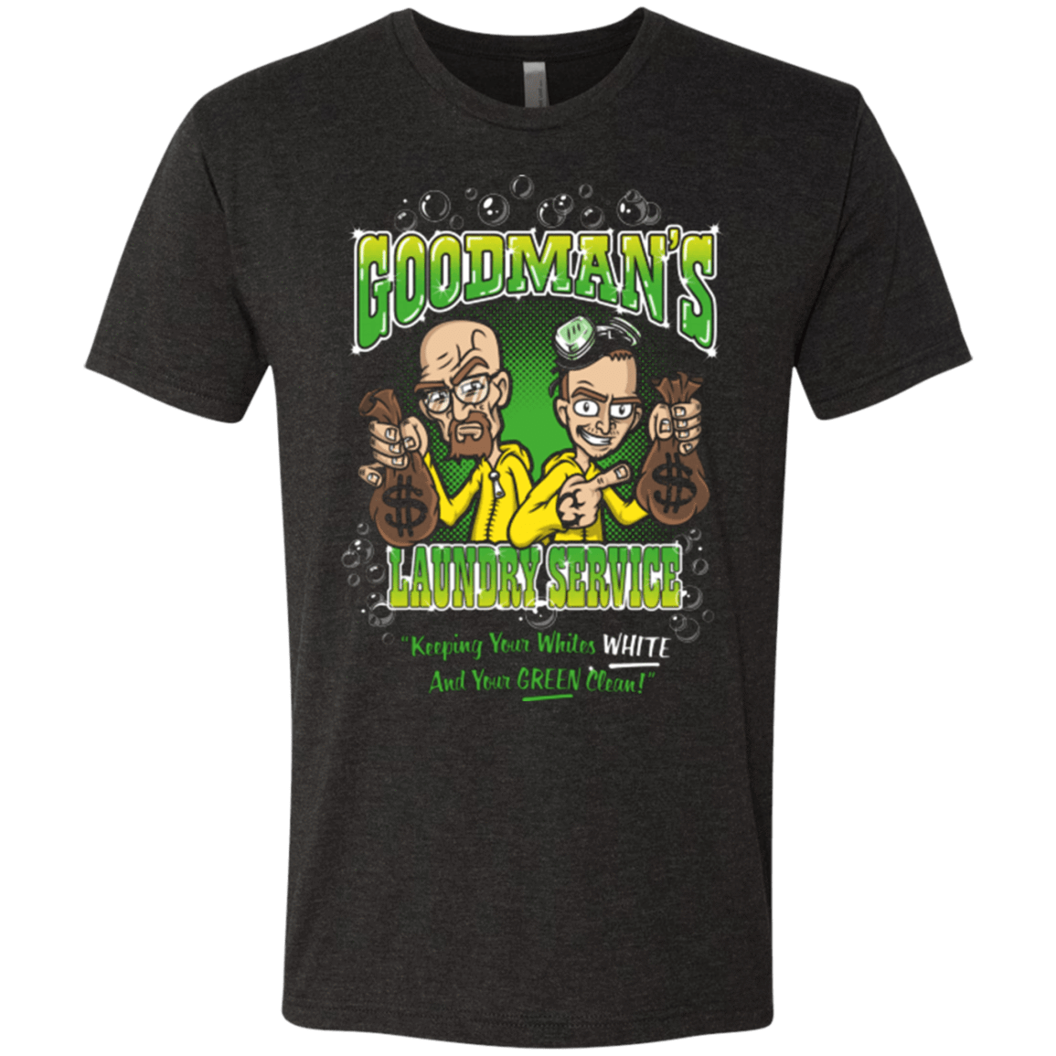 T-Shirts Vintage Black / Small Goodman's Laundry Service Men's Triblend T-Shirt