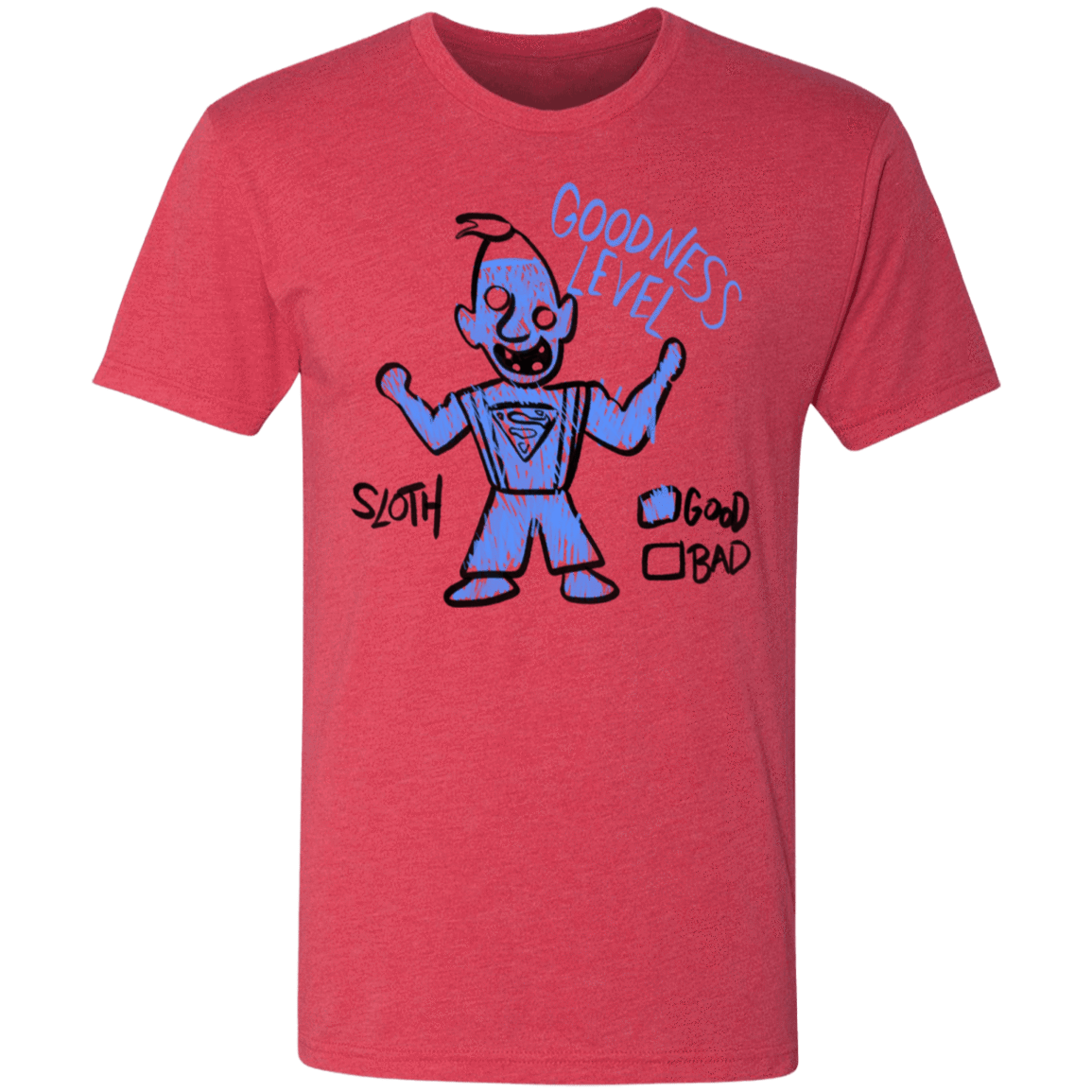 T-Shirts Vintage Red / S Goodness Level Men's Triblend T-Shirt