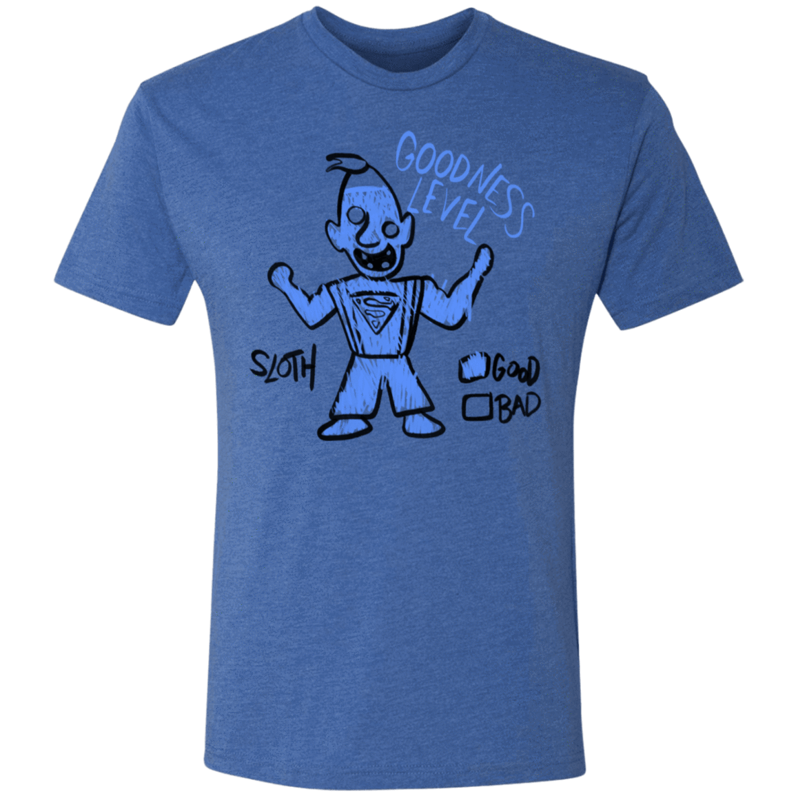 T-Shirts Vintage Royal / S Goodness Level Men's Triblend T-Shirt