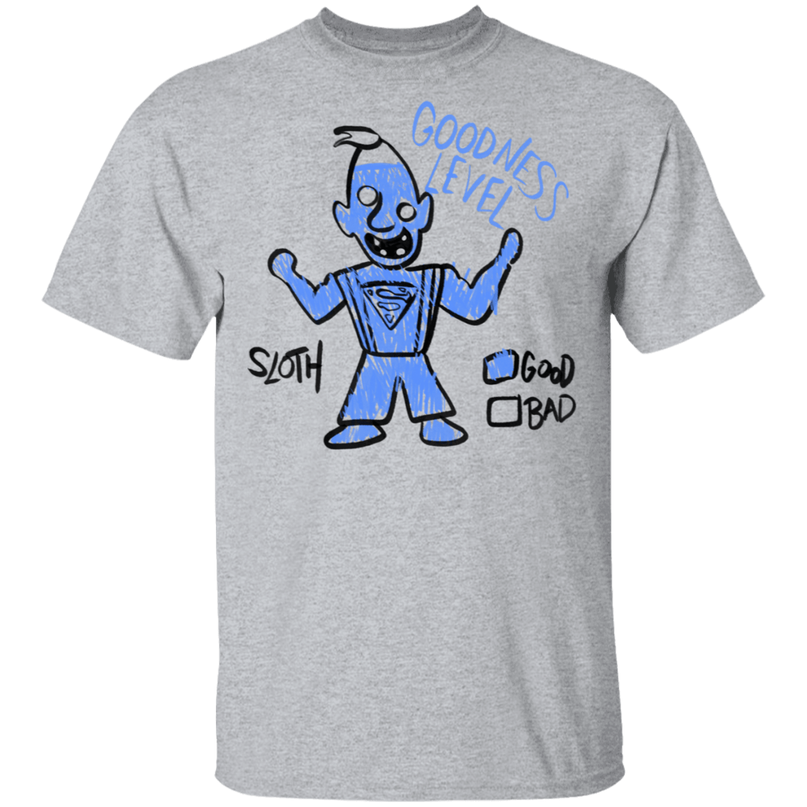 T-Shirts Sport Grey / S Goodness Level T-Shirt