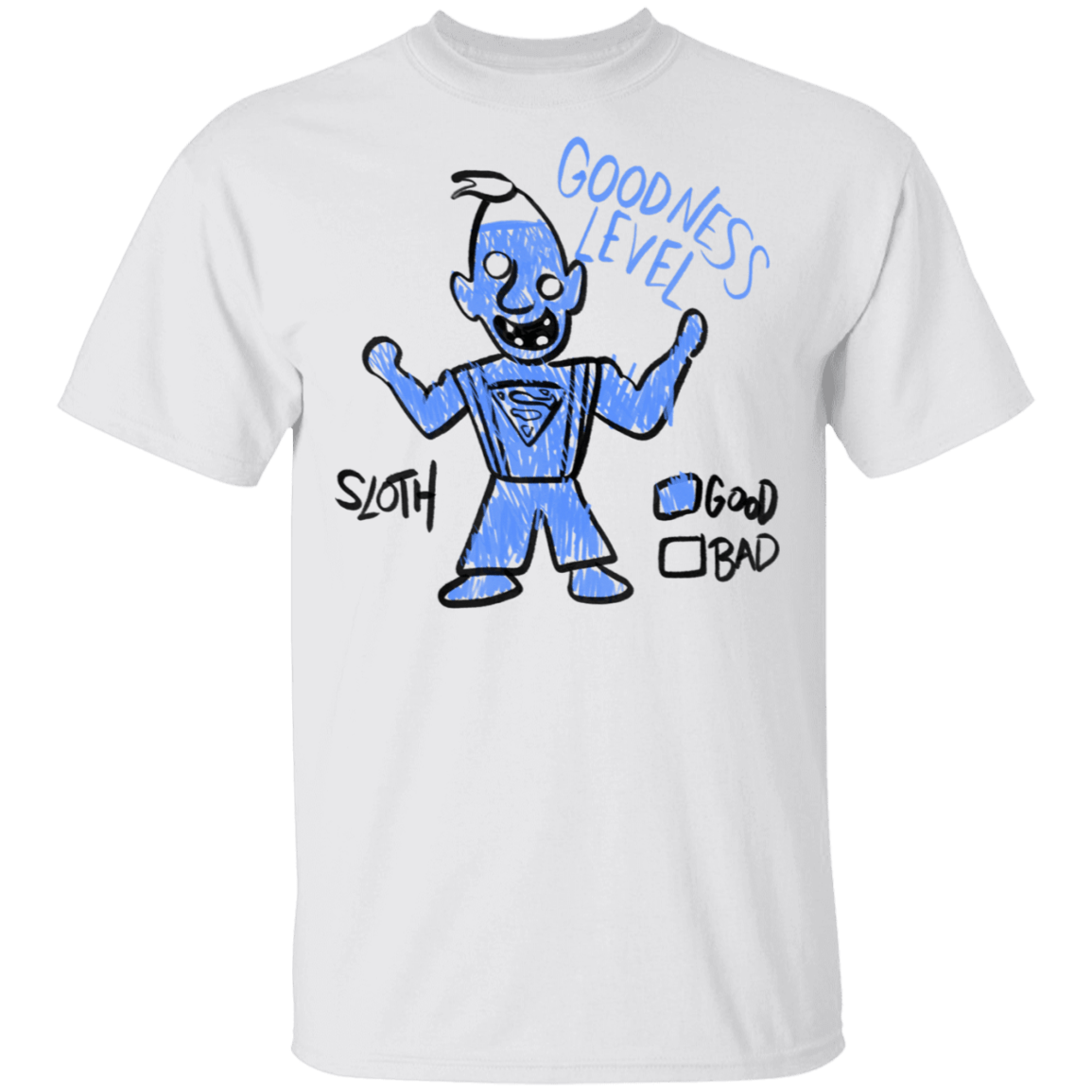 T-Shirts White / S Goodness Level T-Shirt