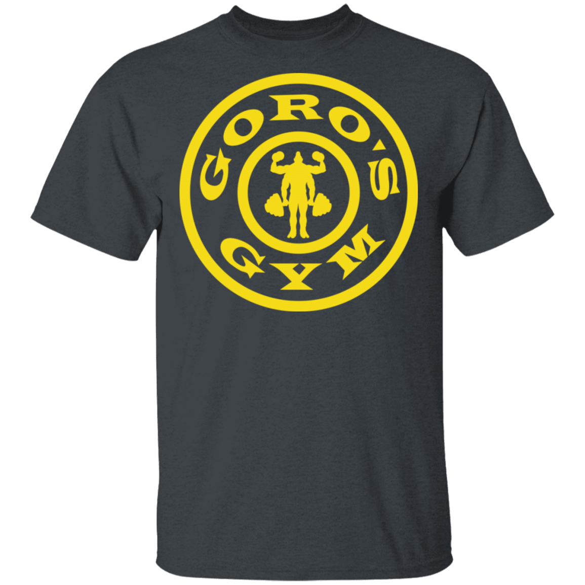 T-Shirts Dark Heather / S Goro's Gym T-Shirt