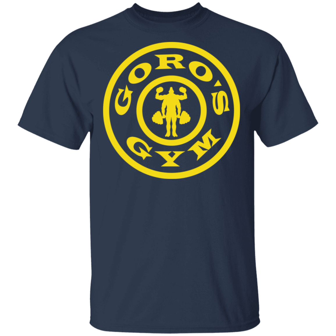 T-Shirts Navy / S Goro's Gym T-Shirt