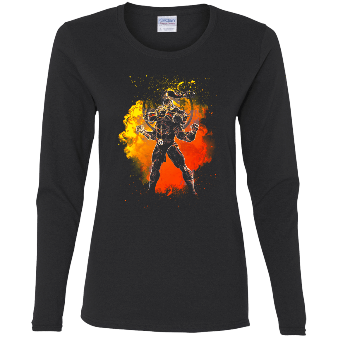 T-Shirts Black / S Goro Soul Women's Long Sleeve T-Shirt
