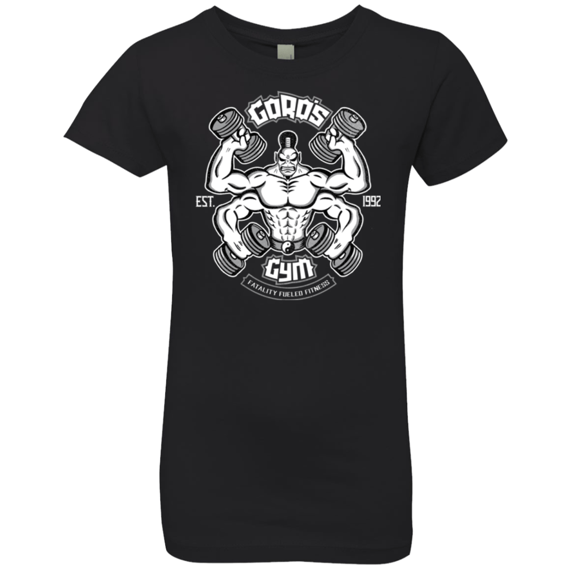 T-Shirts Black / YXS Goros Gym Girls Premium T-Shirt