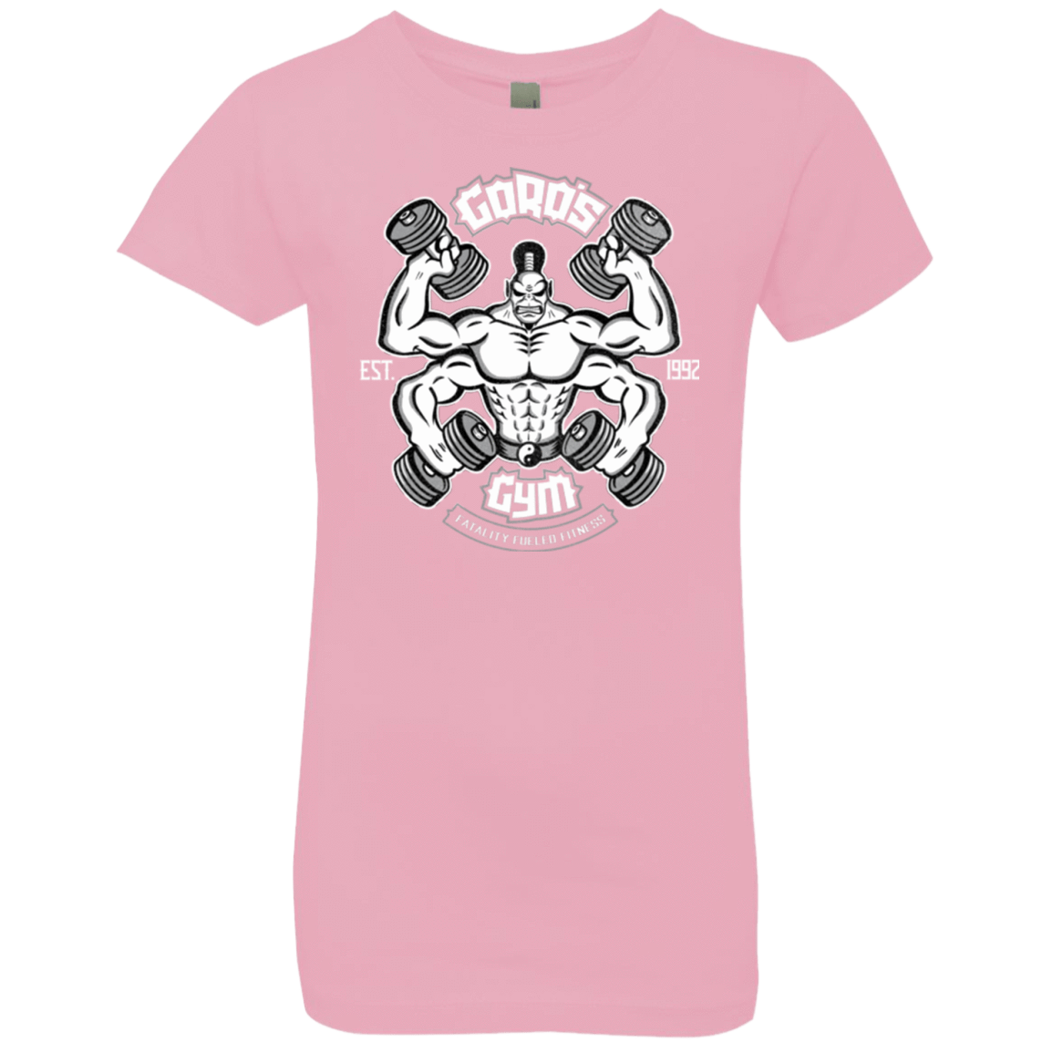 T-Shirts Light Pink / YXS Goros Gym Girls Premium T-Shirt