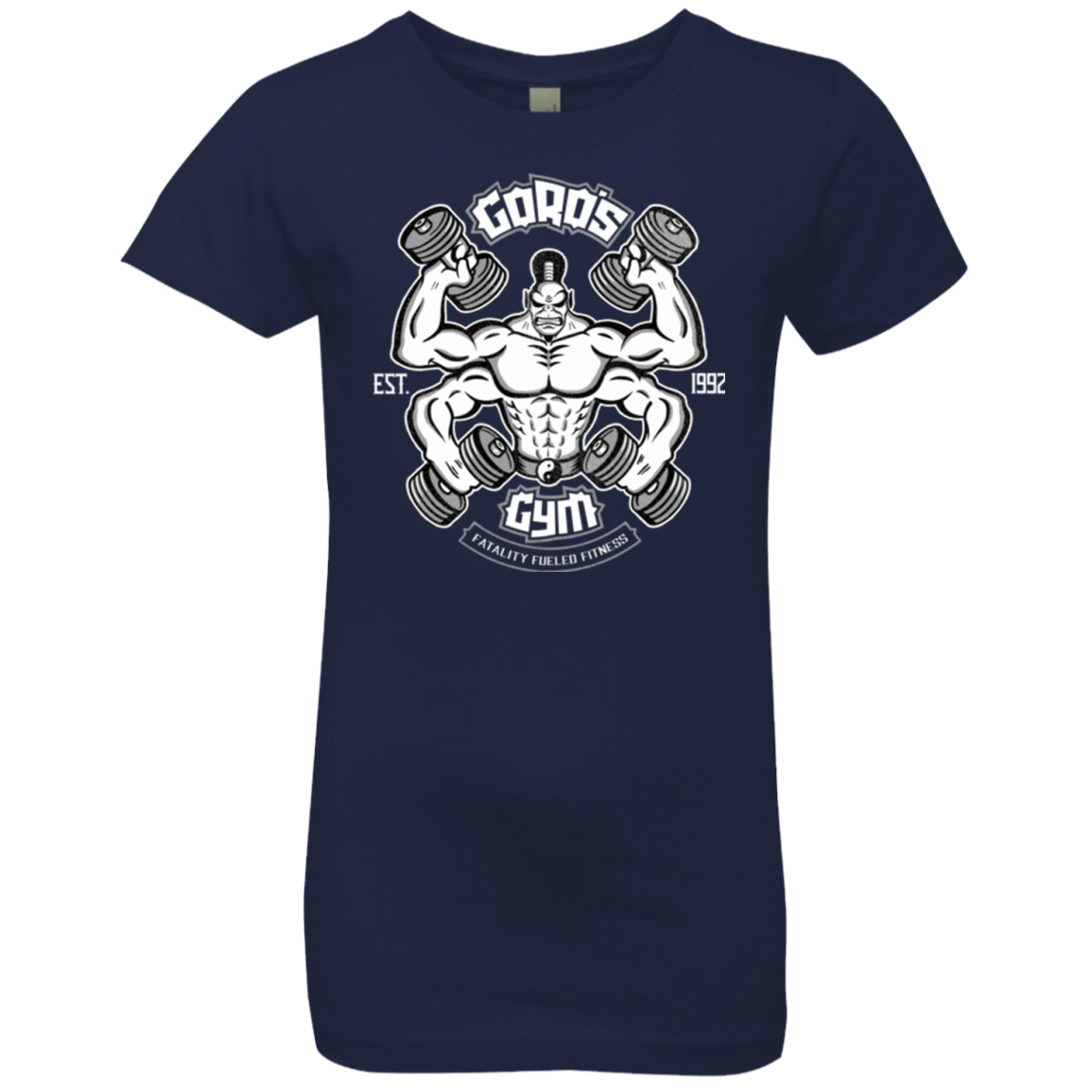 T-Shirts Midnight Navy / YXS Goros Gym Girls Premium T-Shirt