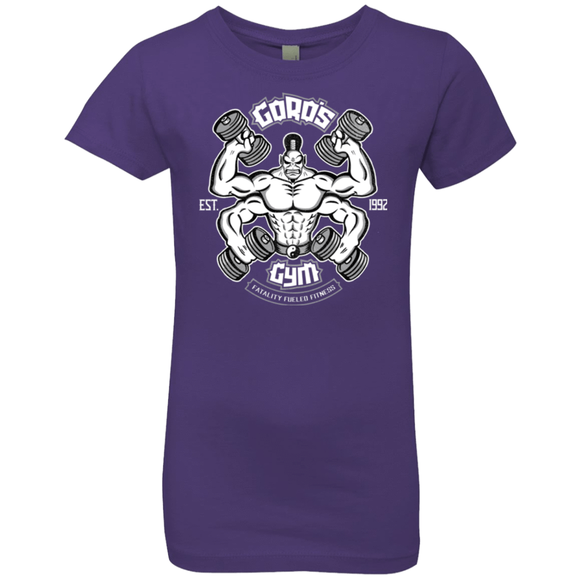 T-Shirts Purple Rush / YXS Goros Gym Girls Premium T-Shirt