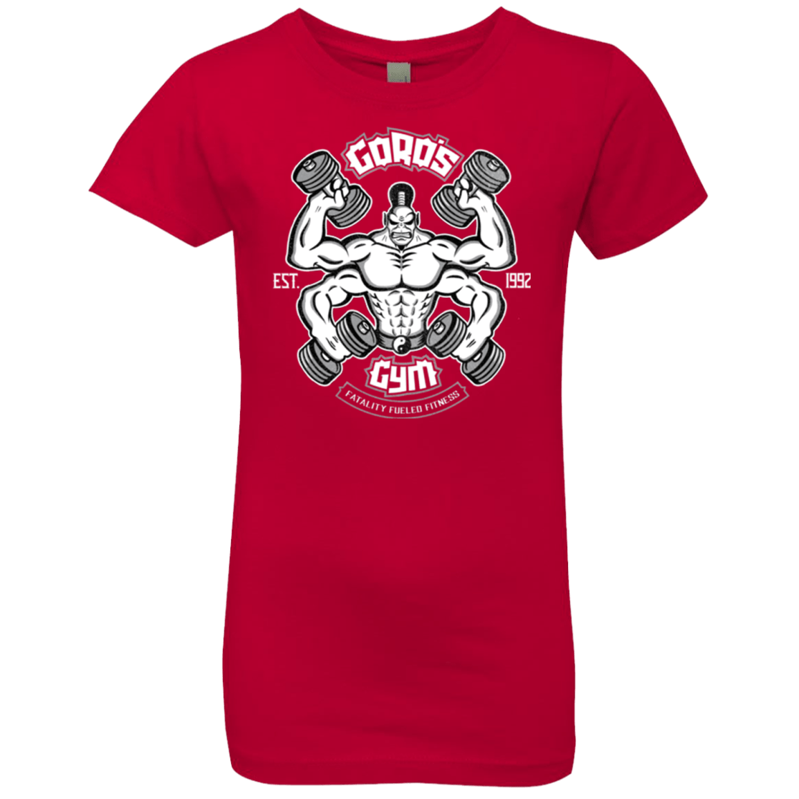 T-Shirts Red / YXS Goros Gym Girls Premium T-Shirt