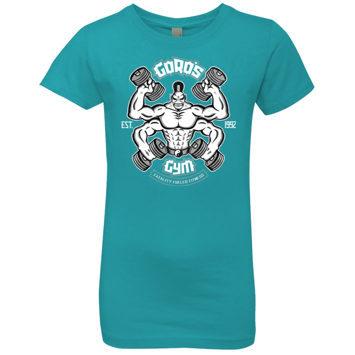 T-Shirts Tahiti Blue / YXS Goros Gym Girls Premium T-Shirt