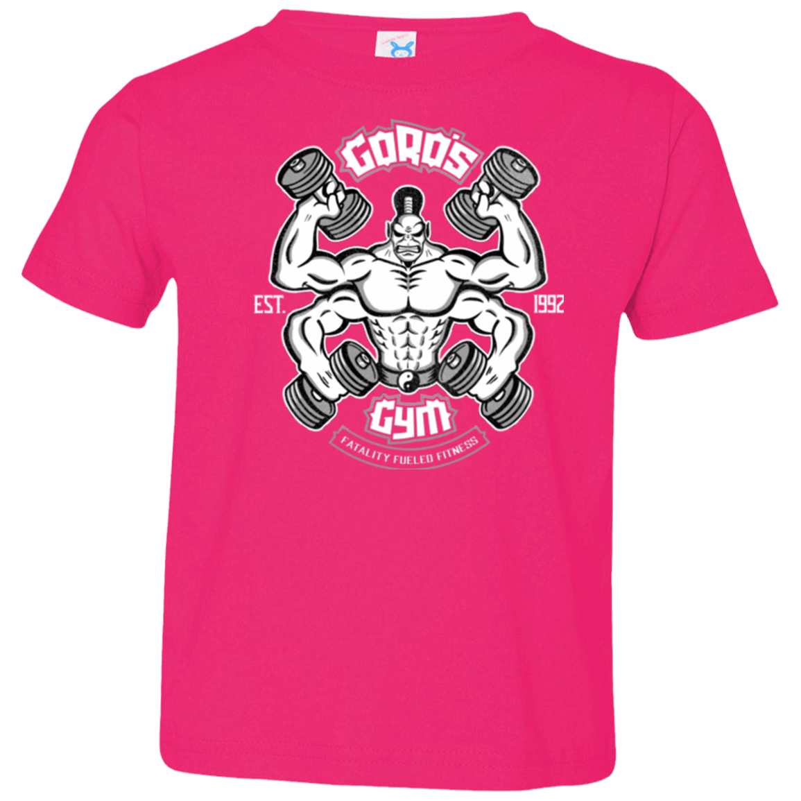 T-Shirts Hot Pink / 2T Goros Gym Toddler Premium T-Shirt