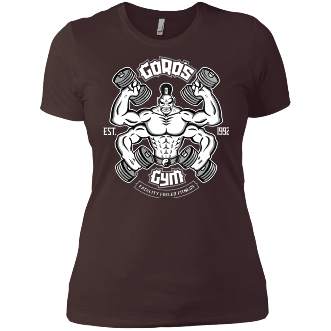 T-Shirts Dark Chocolate / X-Small Goros Gym Women's Premium T-Shirt