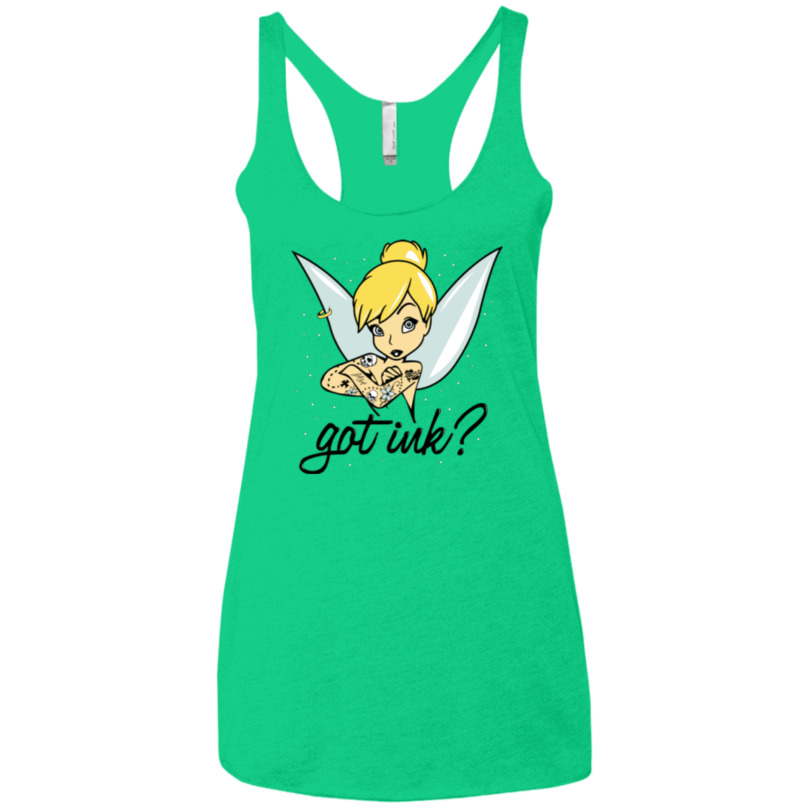 T-Shirts Envy / X-Small Got Ink Women's Triblend Racerback Tank