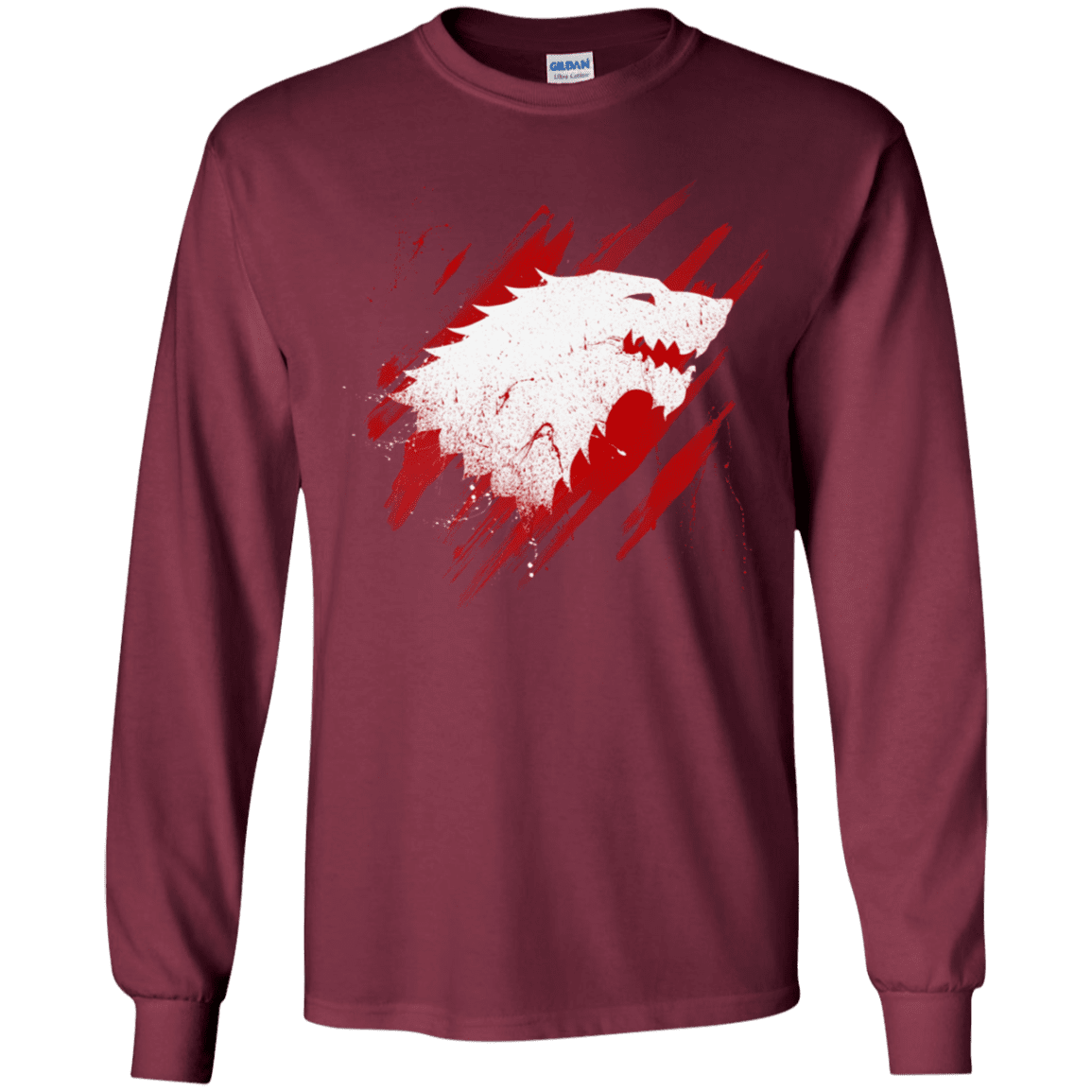 T-Shirts Maroon / YS Gotb Youth Long Sleeve T-Shirt