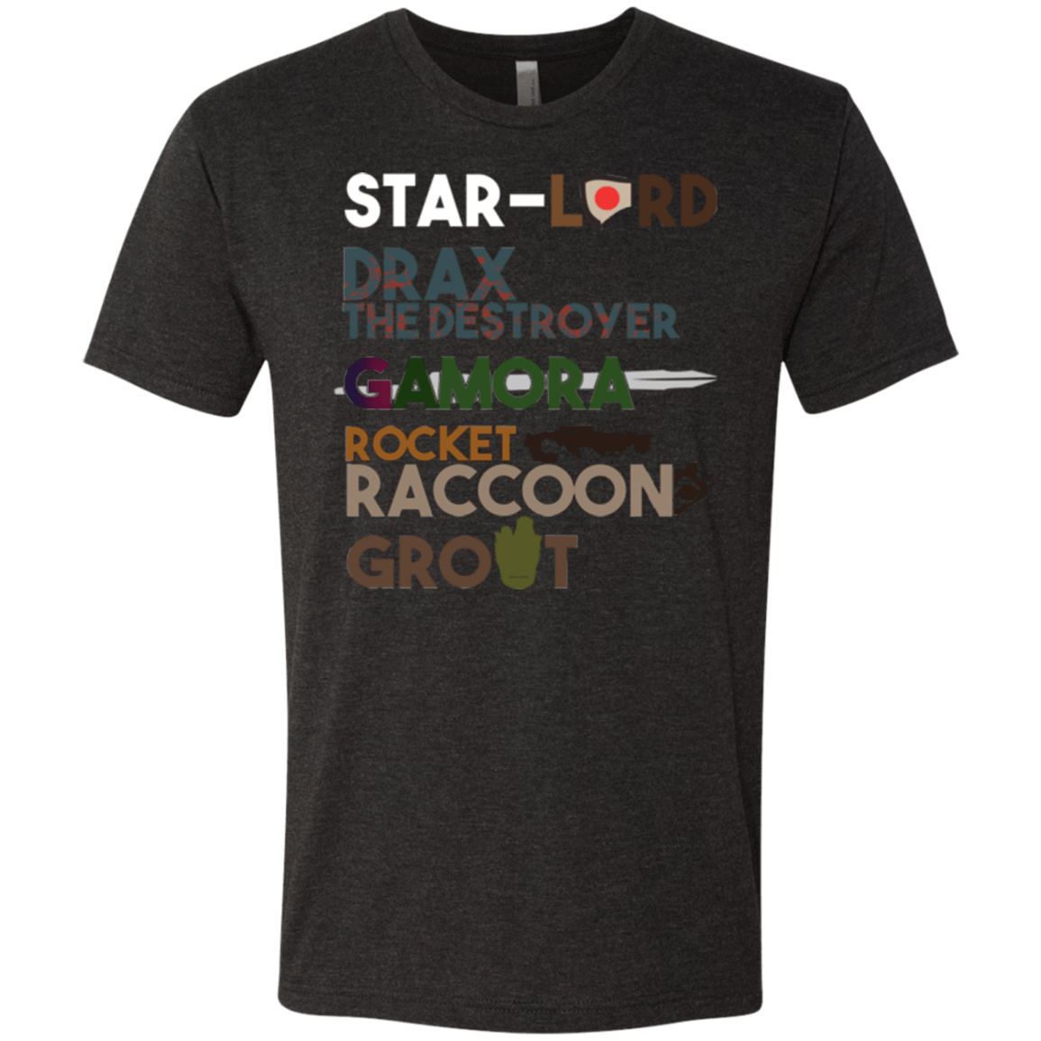 T-Shirts Vintage Black / Small GOTG Hel Men's Triblend T-Shirt