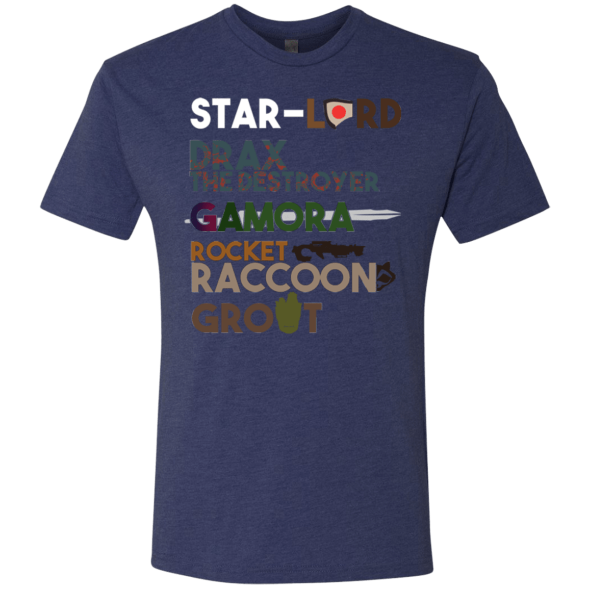 T-Shirts Vintage Navy / Small GOTG Hel Men's Triblend T-Shirt