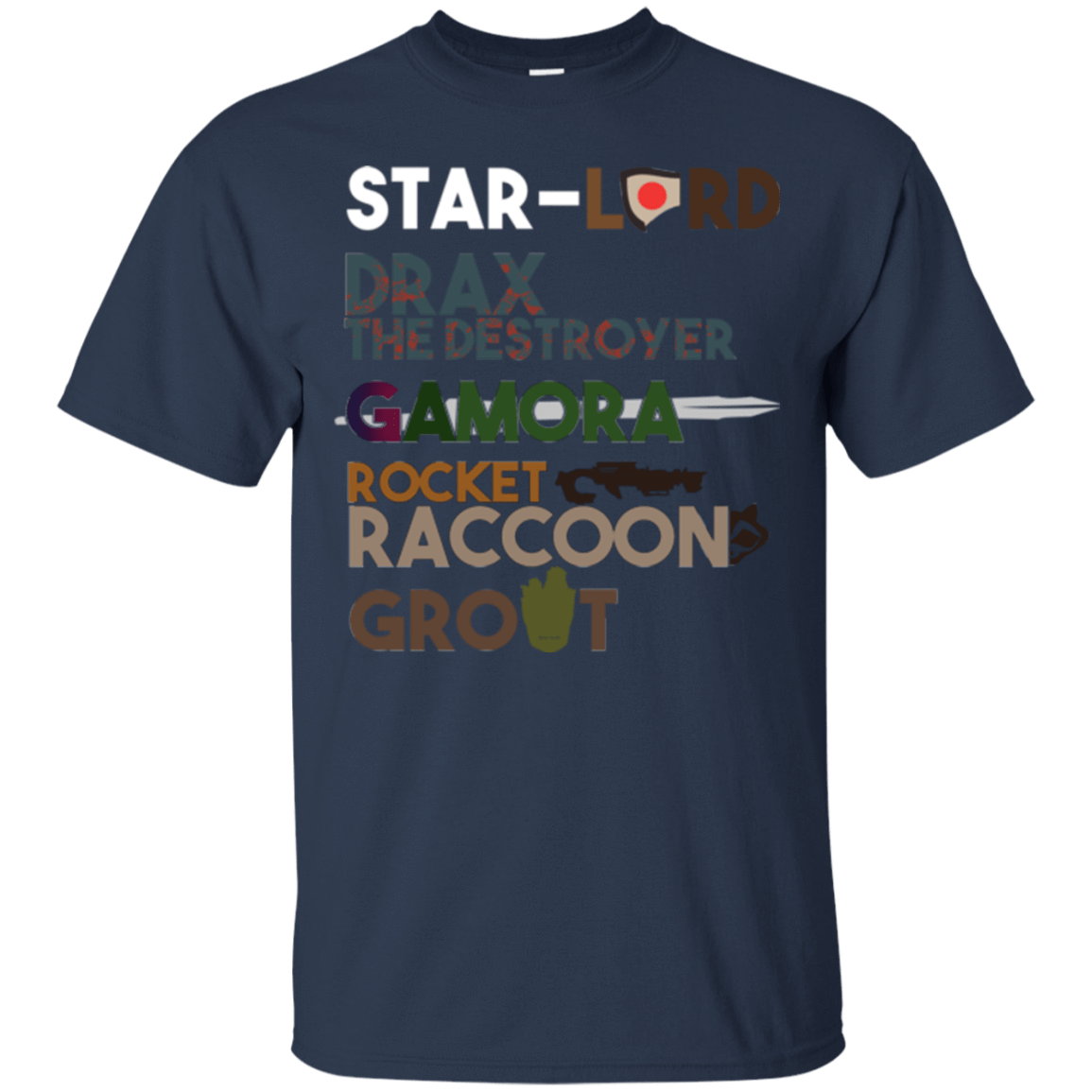 T-Shirts Navy / Small GOTG Hel T-Shirt