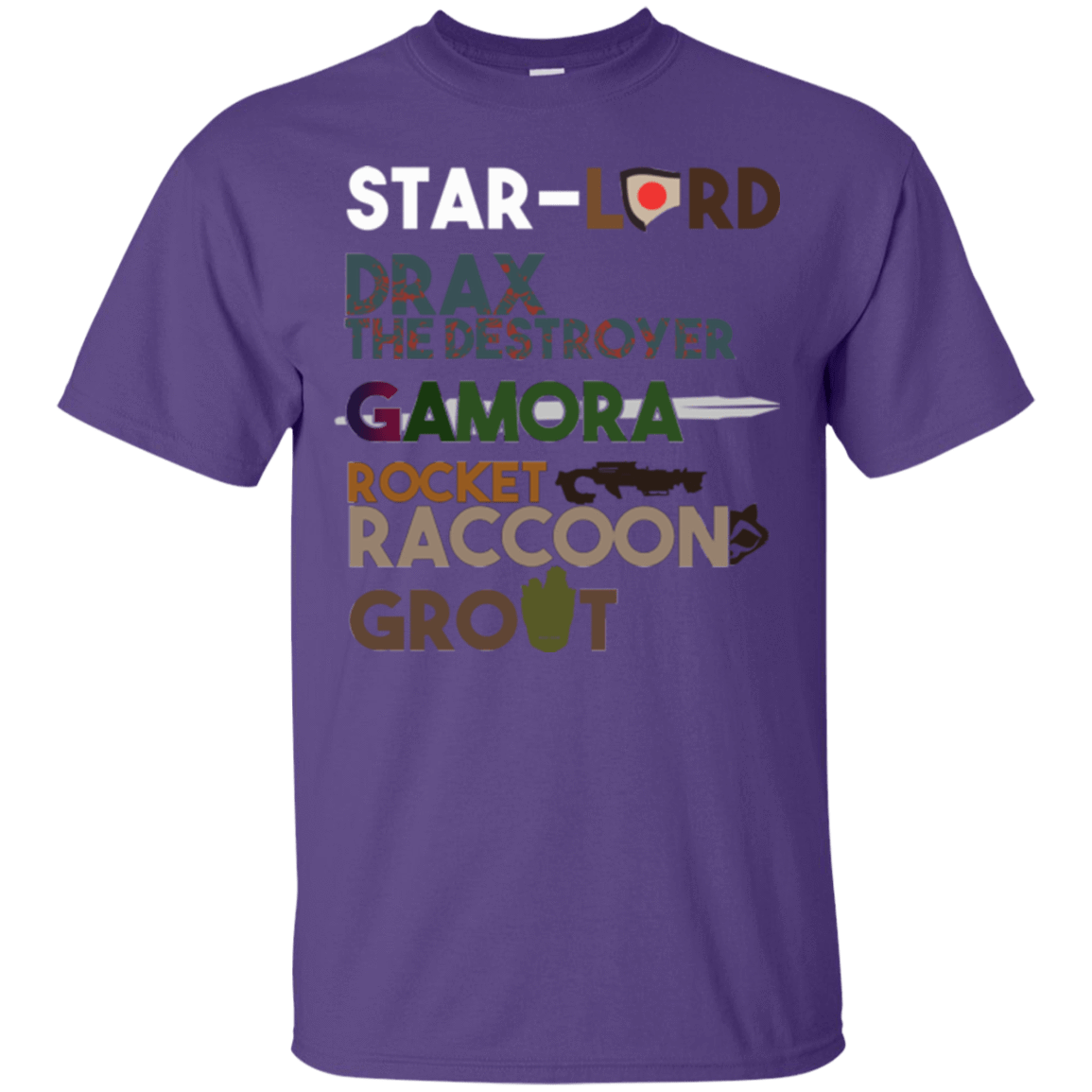 T-Shirts Purple / Small GOTG Hel T-Shirt