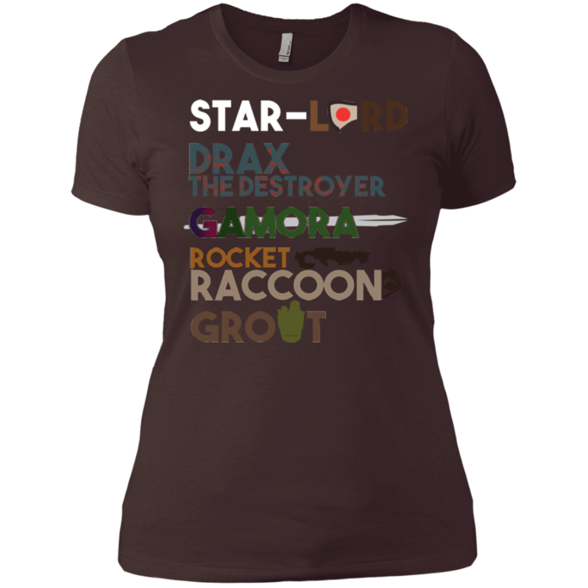 T-Shirts Dark Chocolate / X-Small GOTG Hel Women's Premium T-Shirt