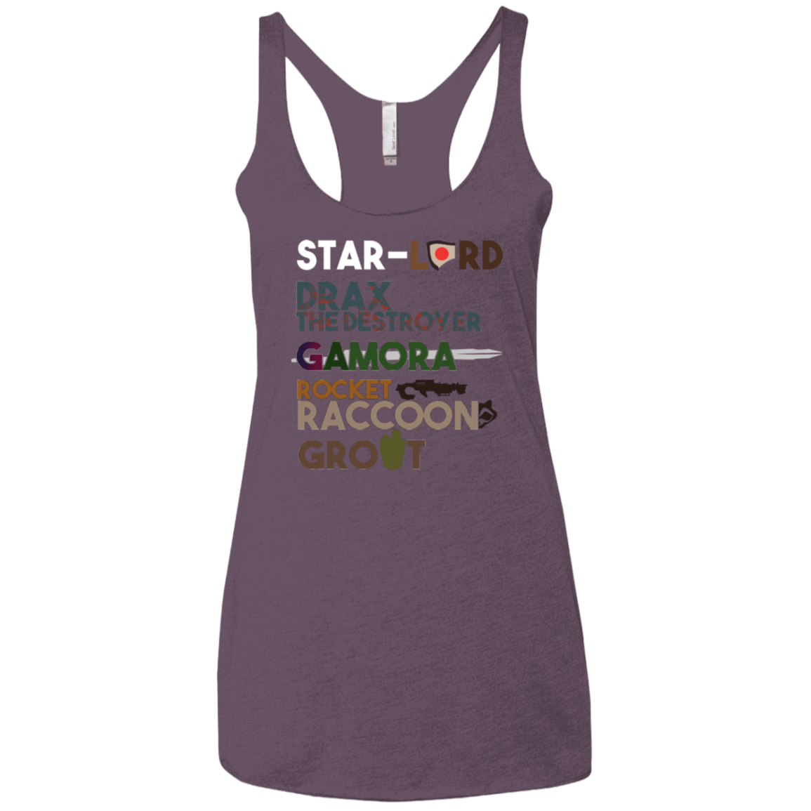 T-Shirts Vintage Purple / X-Small GOTG Hel Women's Triblend Racerback Tank