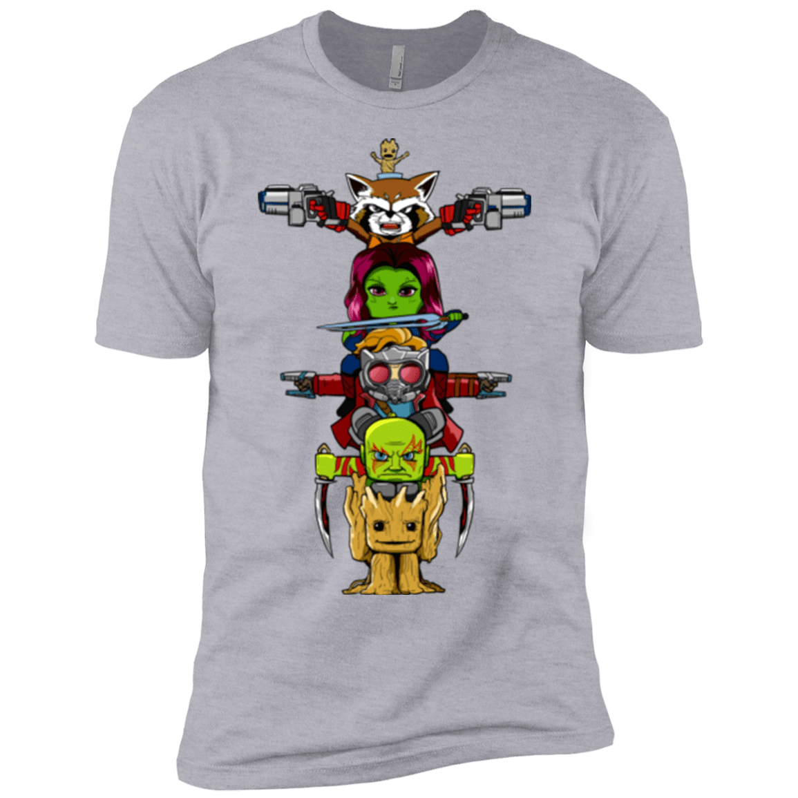T-Shirts Heather Grey / YXS GOTG Totem Boys Premium T-Shirt