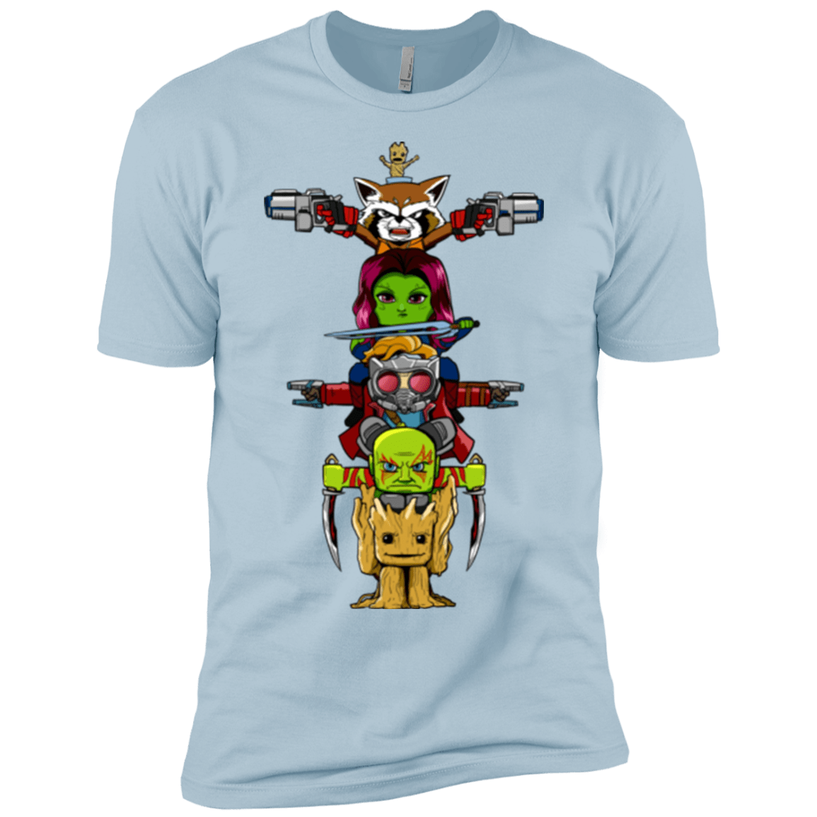 T-Shirts Light Blue / YXS GOTG Totem Boys Premium T-Shirt