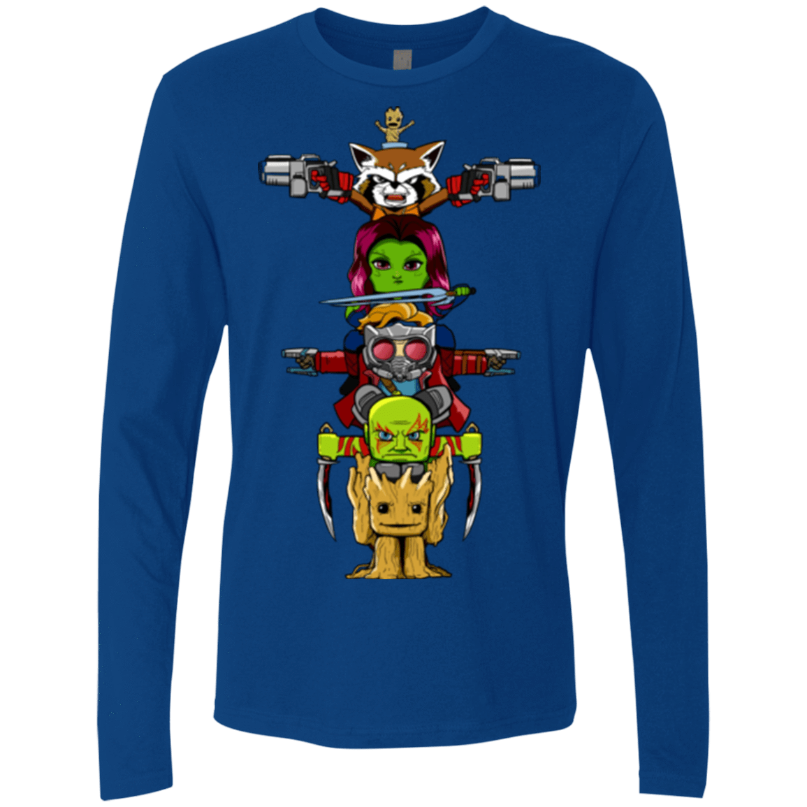 T-Shirts Royal / Small GOTG Totem Men's Premium Long Sleeve