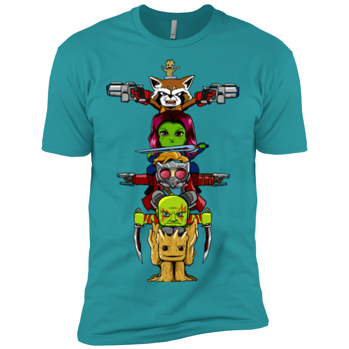 T-Shirts Tahiti Blue / X-Small GOTG Totem Men's Premium T-Shirt