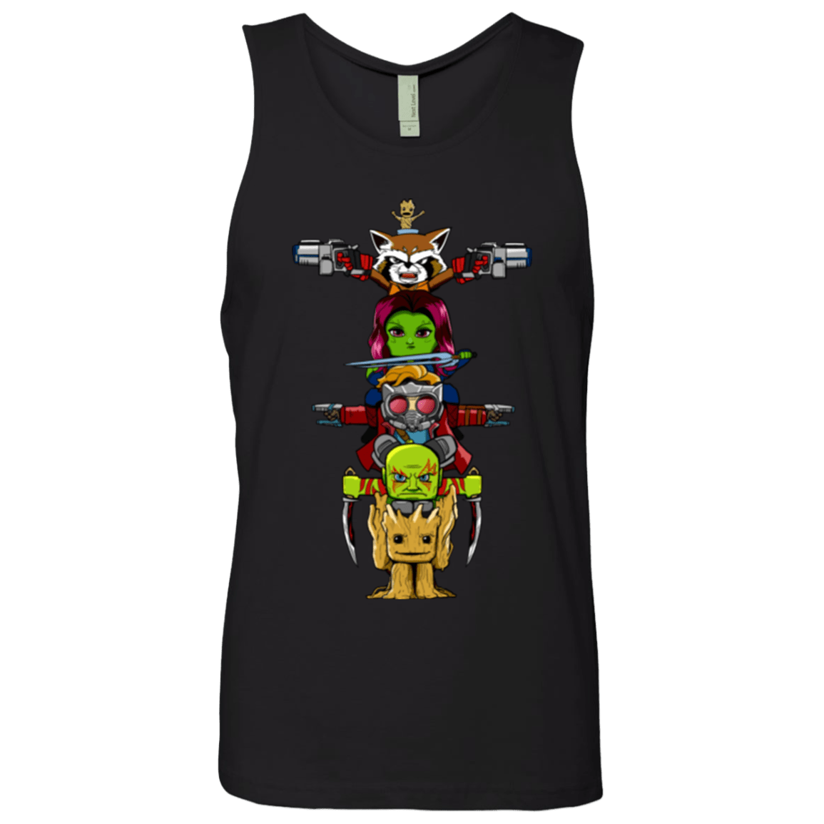 T-Shirts Black / Small GOTG Totem Men's Premium Tank Top