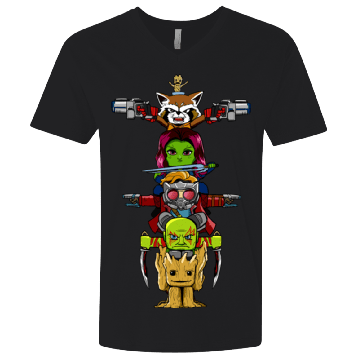T-Shirts Black / X-Small GOTG Totem Men's Premium V-Neck