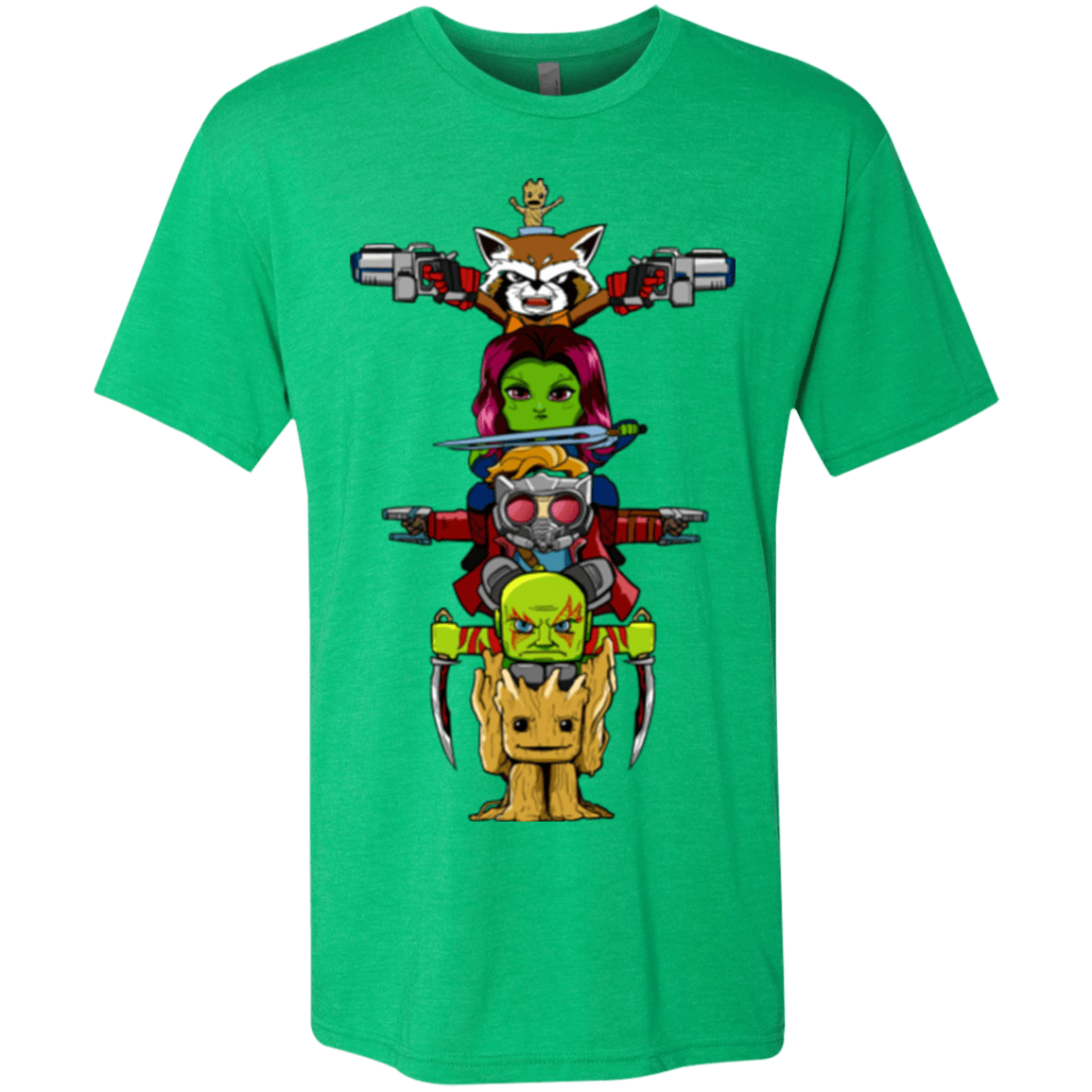 T-Shirts Envy / Small GOTG Totem Men's Triblend T-Shirt