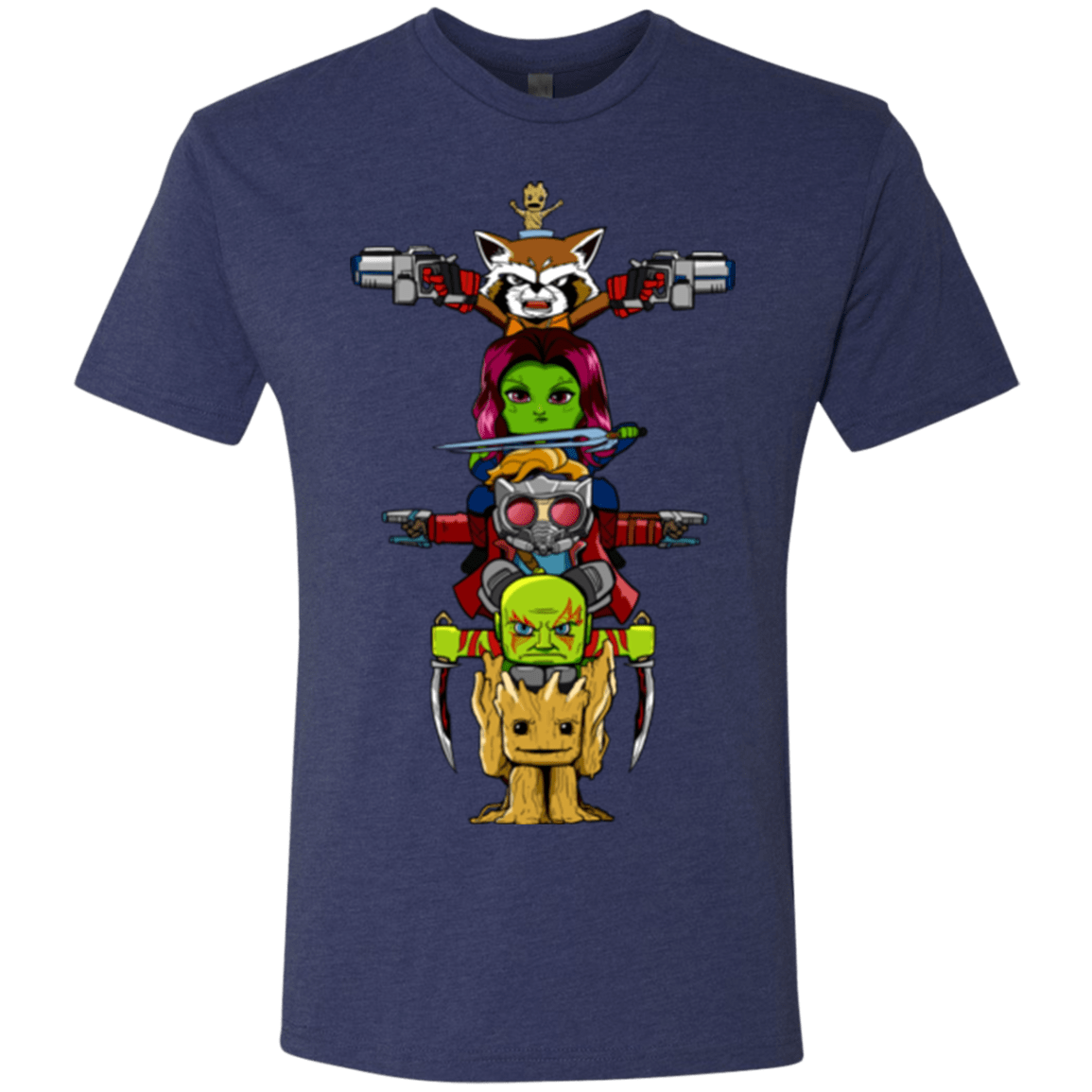 T-Shirts Vintage Navy / Small GOTG Totem Men's Triblend T-Shirt