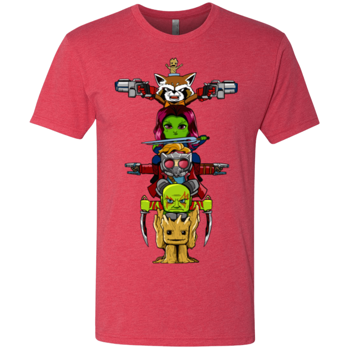 T-Shirts Vintage Red / Small GOTG Totem Men's Triblend T-Shirt