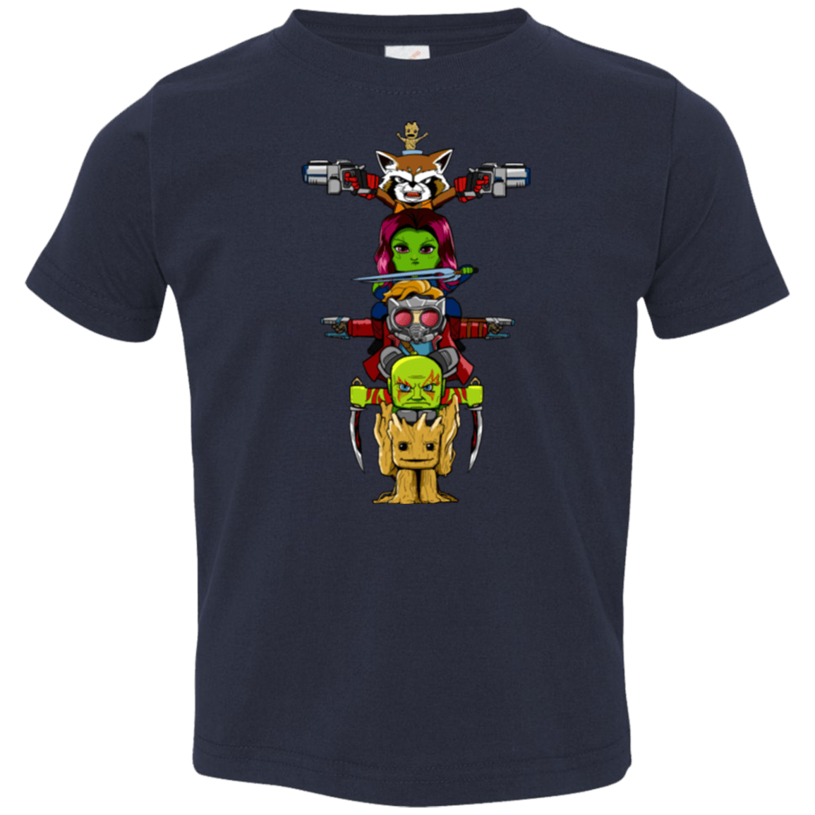 T-Shirts Navy / 2T GOTG Totem Toddler Premium T-Shirt
