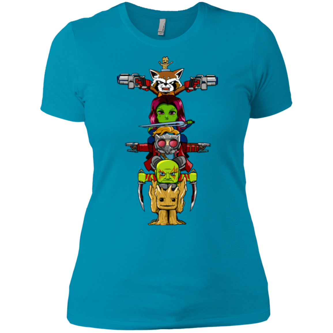 T-Shirts Turquoise / X-Small GOTG Totem Women's Premium T-Shirt