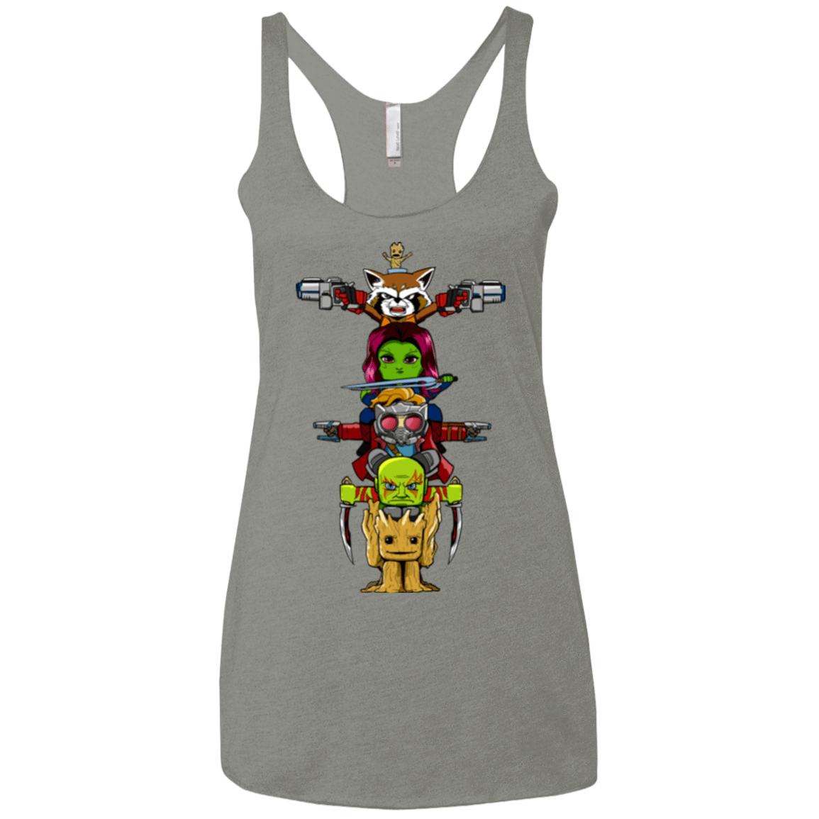 T-Shirts Venetian Grey / X-Small GOTG Totem Women's Triblend Racerback Tank