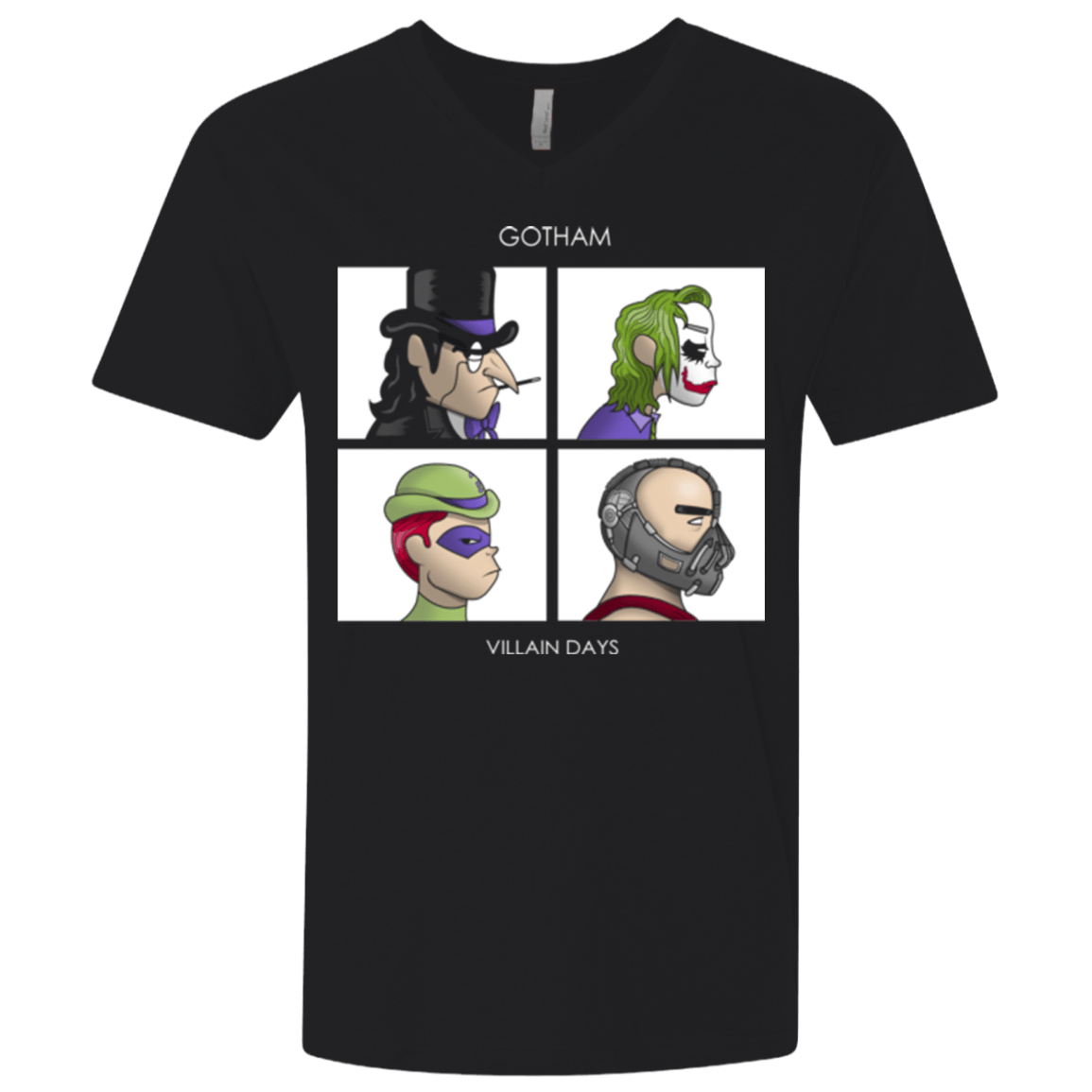 T-Shirts Black / X-Small Gotham Days Men's Premium V-Neck