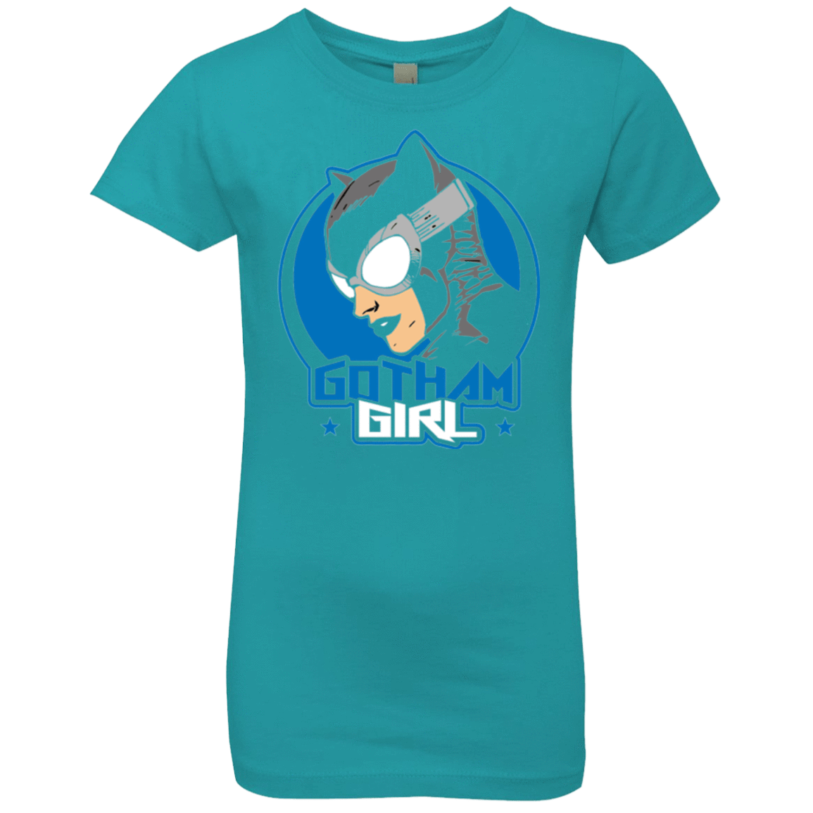 T-Shirts Tahiti Blue / YXS Gotham Girl Girls Premium T-Shirt