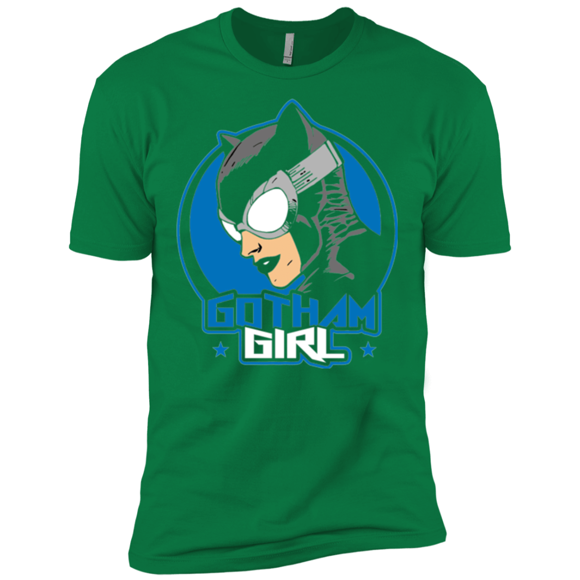 T-Shirts Kelly Green / X-Small Gotham Girl Men's Premium T-Shirt