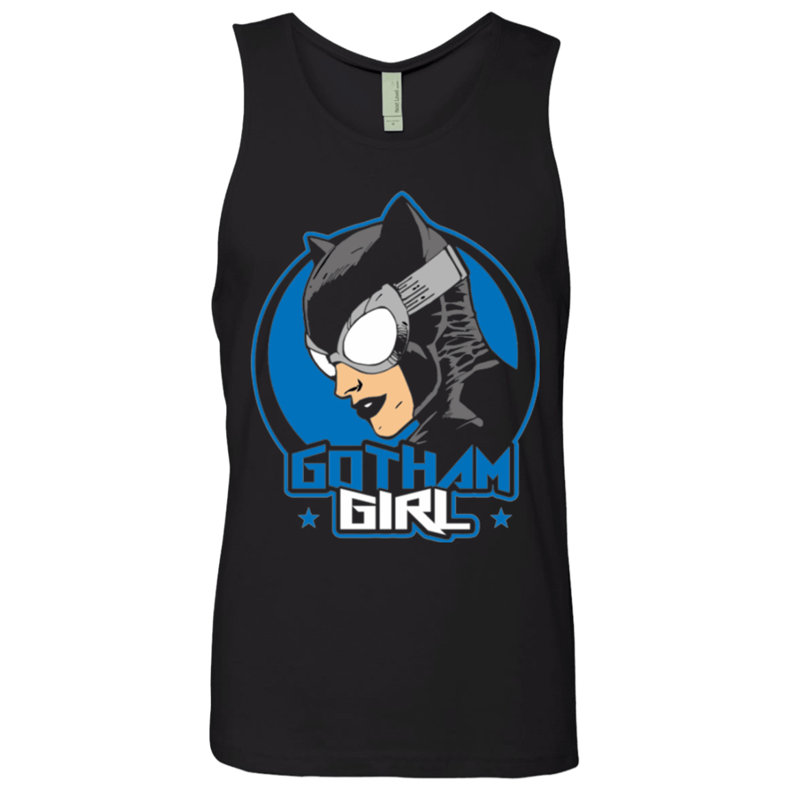 T-Shirts Black / Small Gotham Girl Men's Premium Tank Top