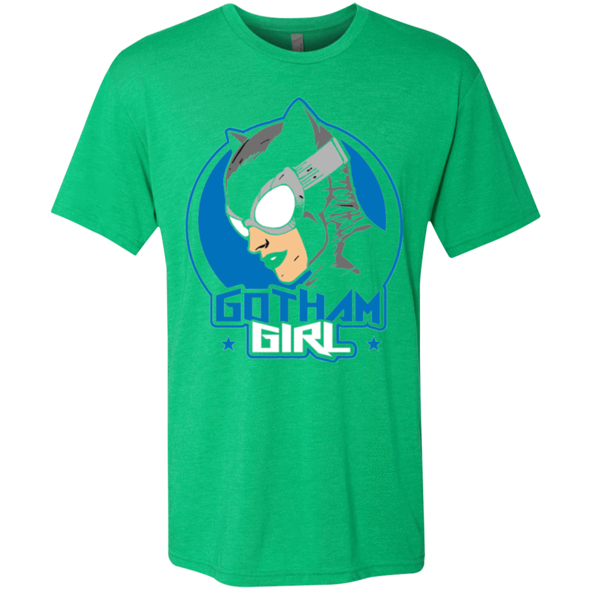 T-Shirts Envy / Small Gotham Girl Men's Triblend T-Shirt