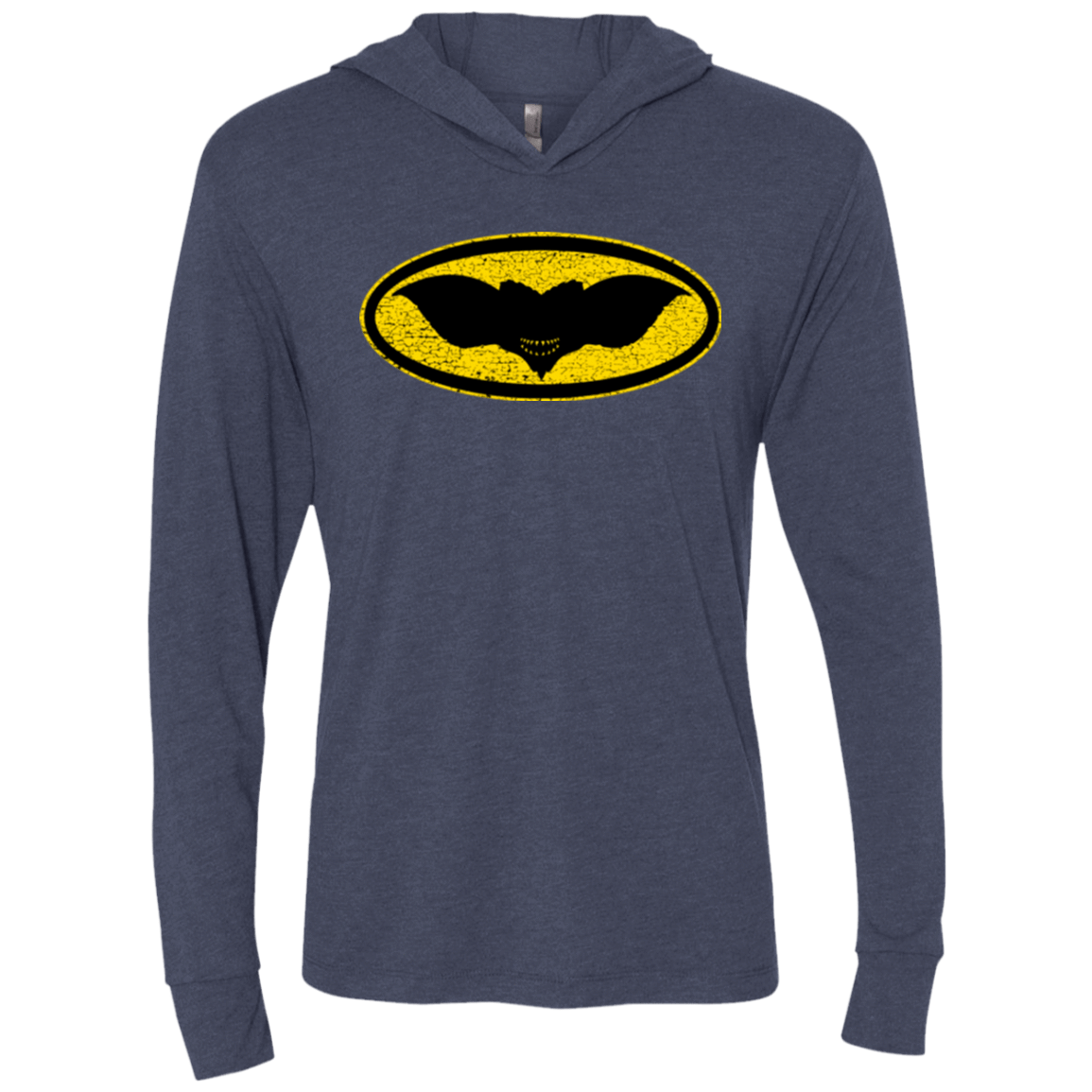 T-Shirts Vintage Navy / X-Small Gotham Gremlin Triblend Long Sleeve Hoodie Tee